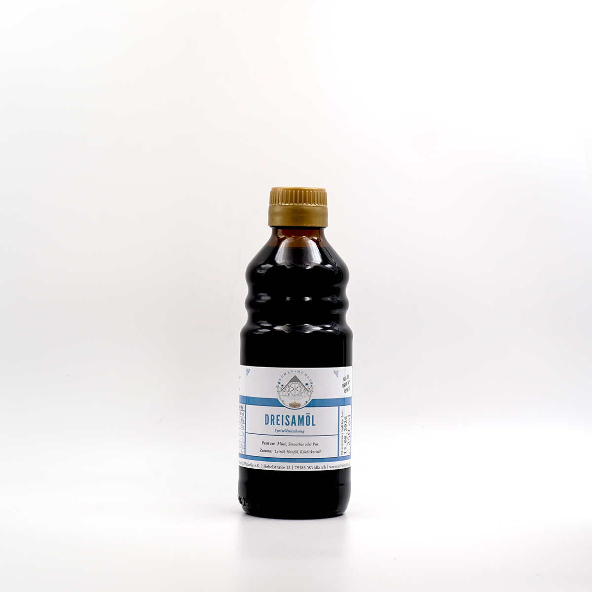 Ölmischung Dreisamöl der KÜHLEN MÜHLE in der 250 ml Flasche