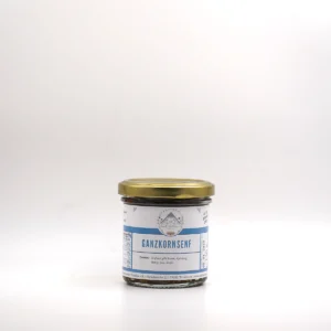 Ganzkornsenf der KÜHLEN MÜHLE im 130 Gramm Glas
