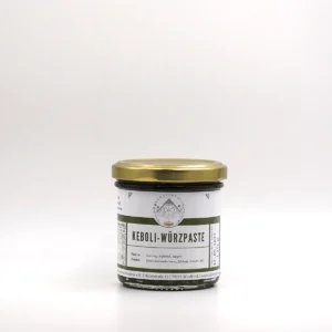 Keboli Würzpaste der KÜHLEN MÜHLE im 130 Gramm Glas