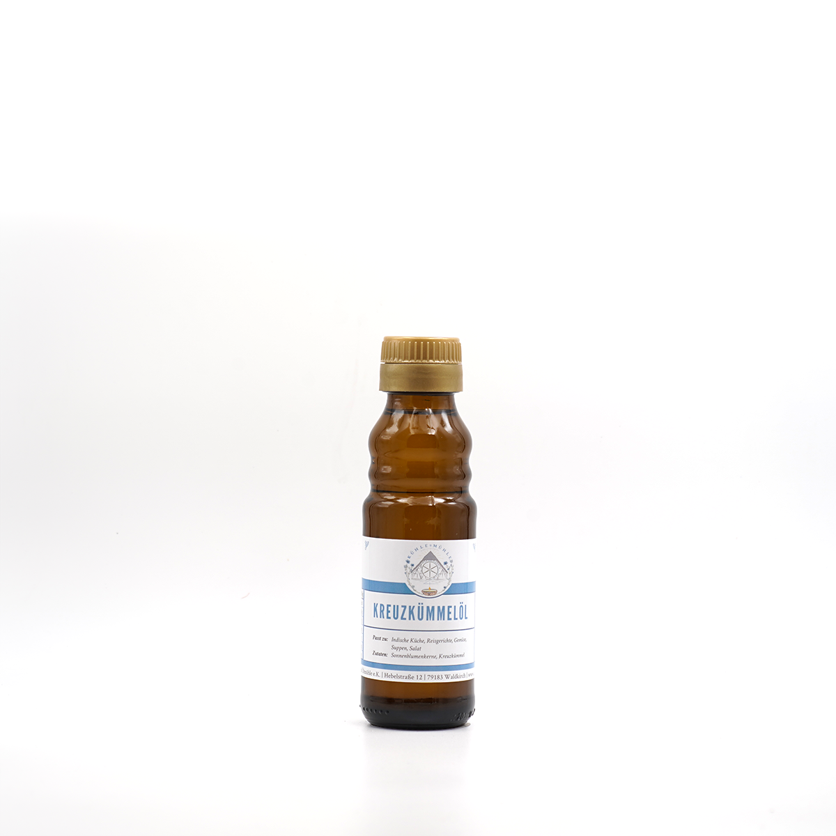 Kreuzkümmelöl Würzöl der KÜHLEN MÜHLE in der 100 ml Flasche