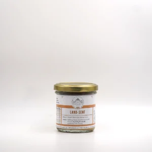 Milder Senf - Landsenf der KÜHLEN MÜHLE im 130 Gramm Glas