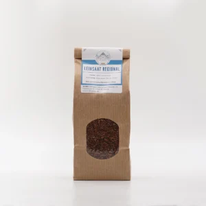 Regionale Leinsaat der KÜHLEN MÜHLE im 250 g Tütchen