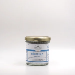 Mühlensalz der KÜHLEN MÜHLE im 100 Gramm Glas