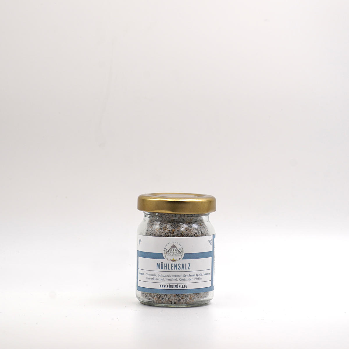 Mühlensalz der KÜHLEN MÜHLE im 40 Gramm Glas