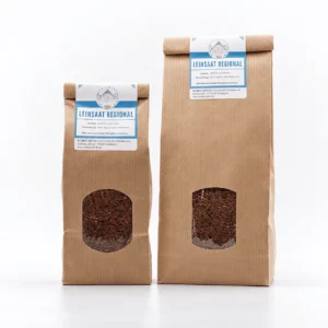 Regionale Leinsaat der KÜHLEN MÜHLE im 250g und 500 g Tütchen