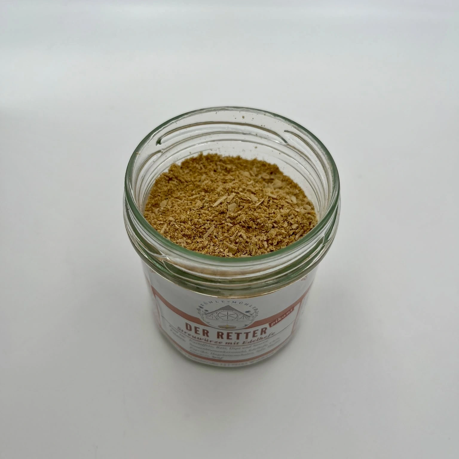 Der Retter pikant - der KÜHLEN MÜHLE im 60 g Glas- geöffnet