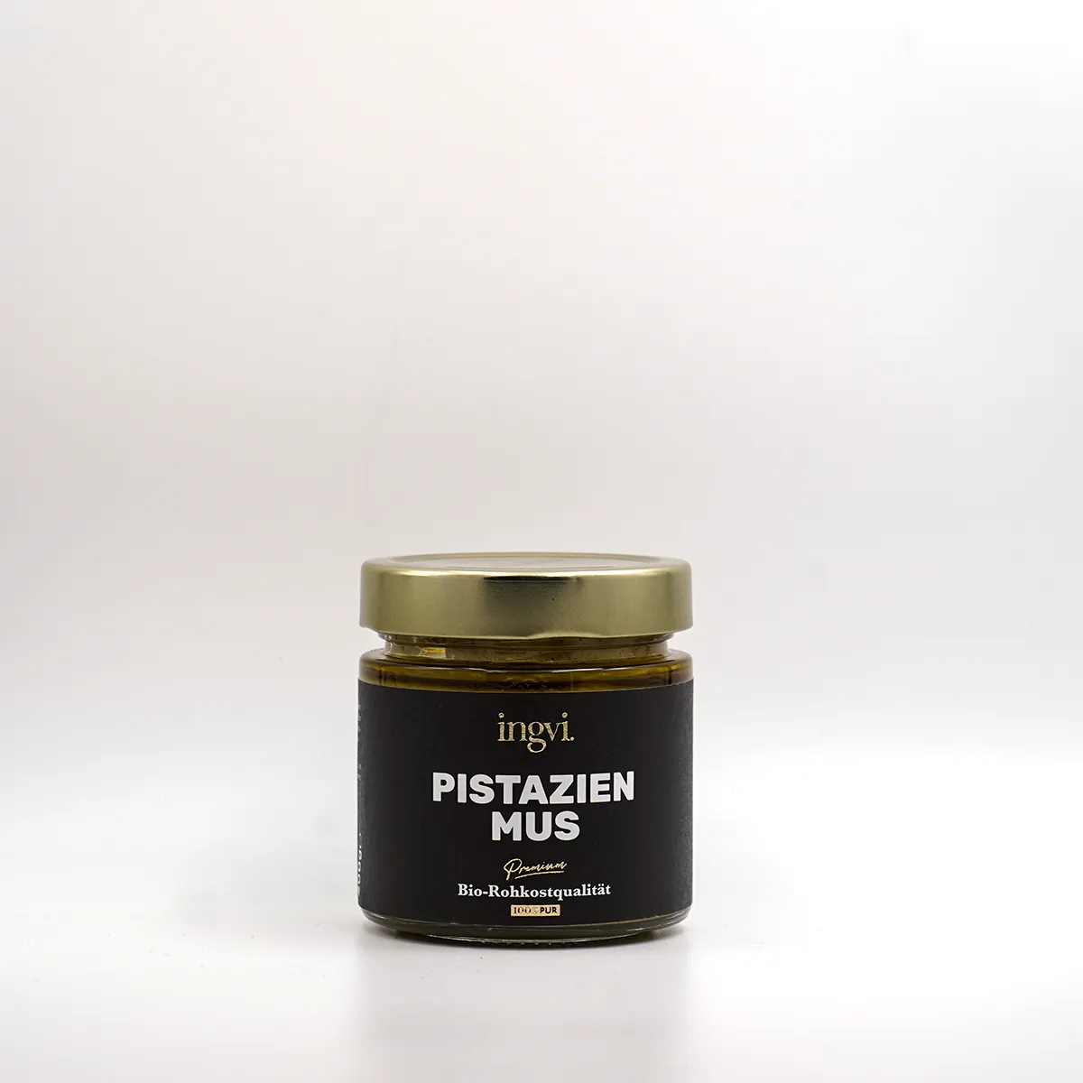 Pistazienmus von Ingvi, erhältlich in der KÜHLEN MÜHLE im 250 g Glas