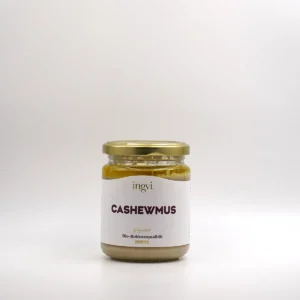Cashewmus von Ingvi, erhältlich in der KÜHLEN MÜHLE i250 g Glas
